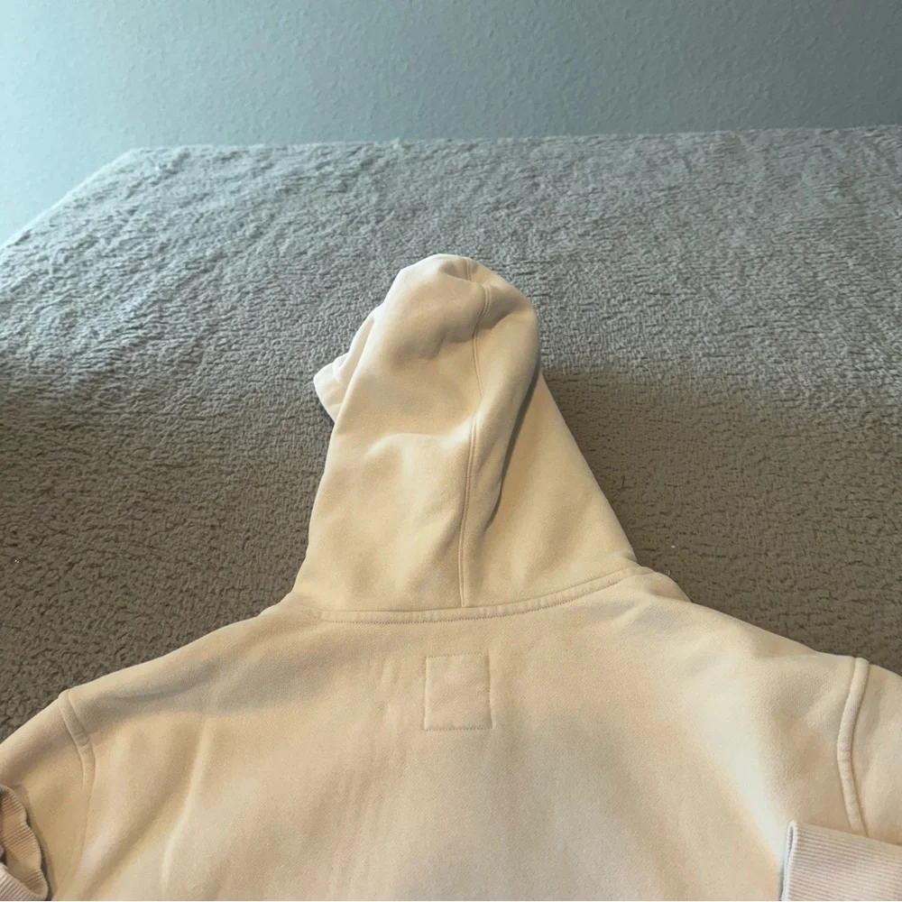 Vuori Mens Fleece Seaside Pullover Hoodie Salt Large V299 - Picture 10 of 14